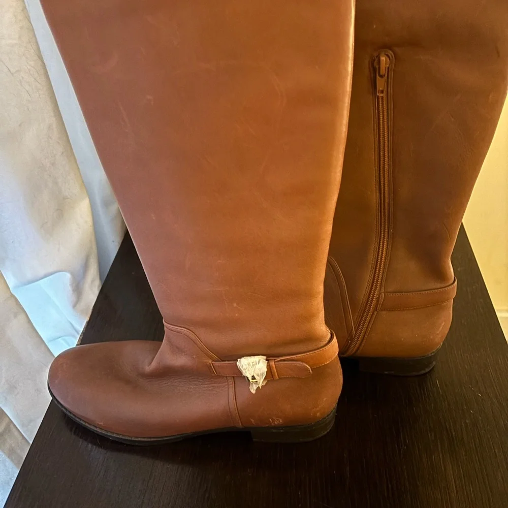American Living Brown Heeled Boots - Picture 1 of 8